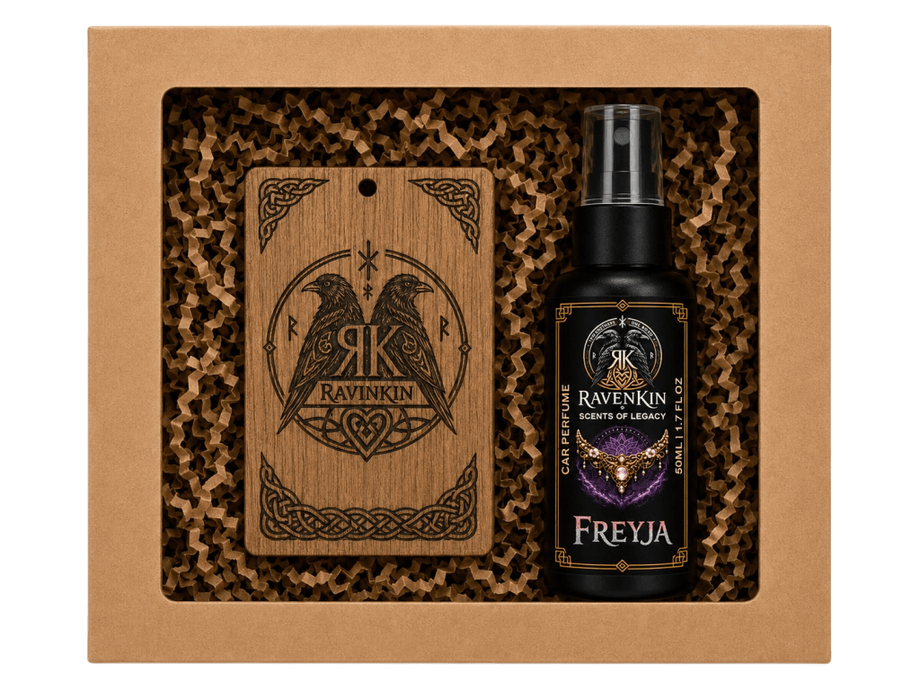 Freyja Wooden Car Diffuser Set | 50 ml