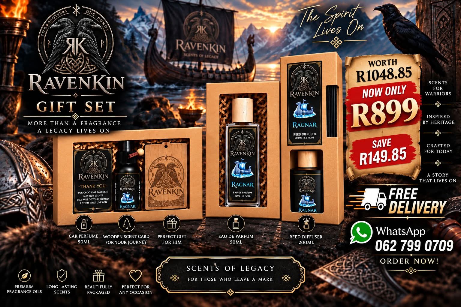 Ravenkin Ragnar Gift Set